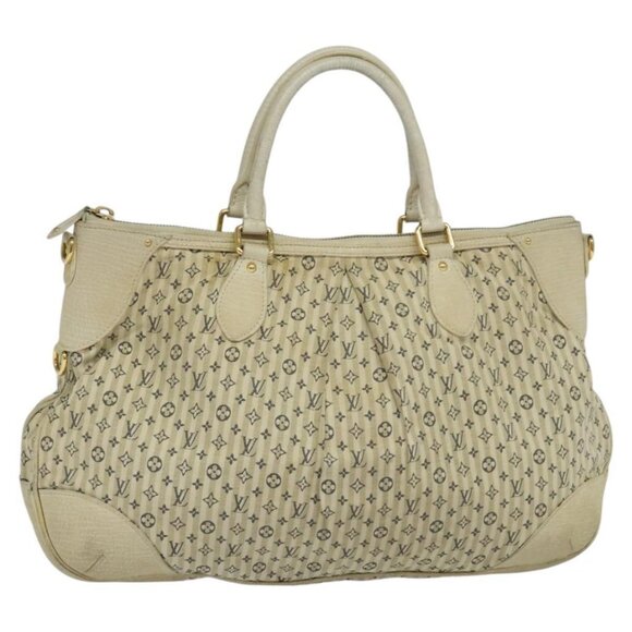 LOUIS VUITTON Monogram Mini Lin Croisette Marina GM Bag 2way M95492 Auth KD103 - Picture 1 of 16